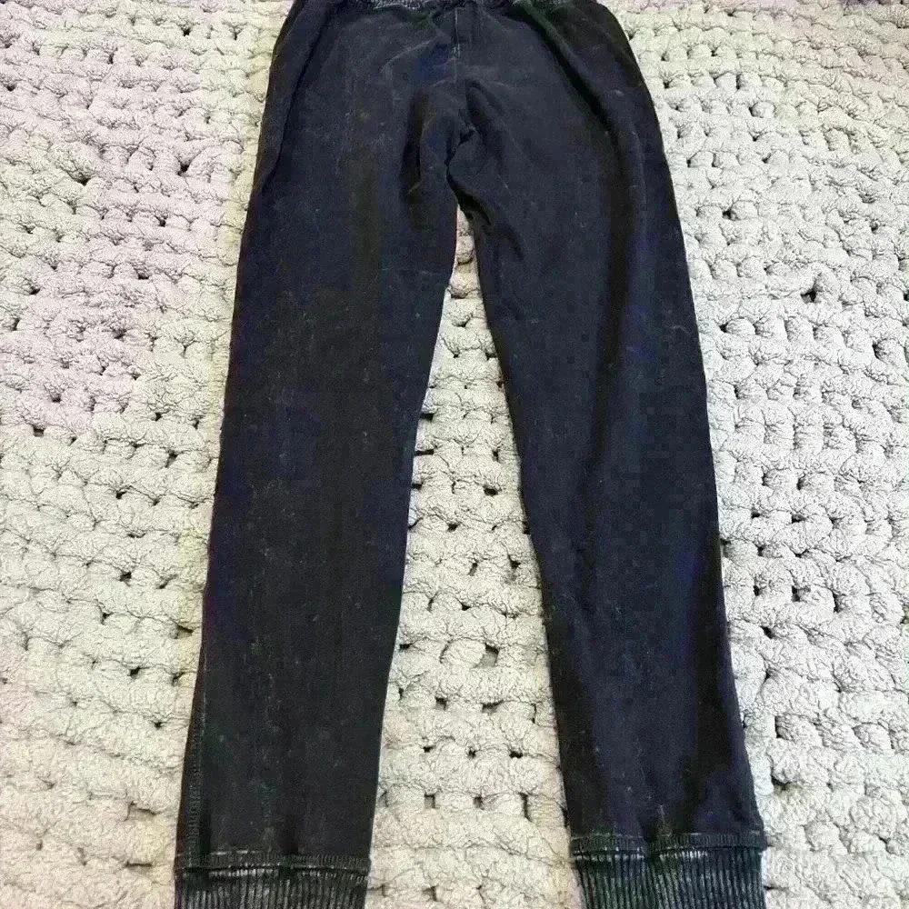 Black Retro Leggings Size Small - Picture 3 of 5